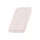 Ультраміні магнітний повербанк MagSafe Baseus EnerFill FM11 Magnetic Power Bank 10000mAh 22.5W Type-C/Qi рожевий (E0026601) - зображення 1