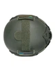 Шолом військовий балістичний тактична захисна каска куленепробивна FAST Helmet NIJ IIIA тактичні активні військові навушники Earmor M31 + тактичний ліхтар на шолом + сумка переноска олива - зображення 10