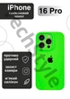 Чехол силиконовый с закрытой камерой Epic Premium Silicone Case Camera Protection without MagSafe для Apple iPhone 16 Pro (6.3) Lime Green - изображение 1