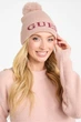 Шапка Guess one size Розовый (129008) - изображение 1