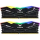 Память для настольных компьютеров TEAM 16 GB (2x8GB) DDR5 6000 MHz DELTA RGB Black (FF3D516G6000HC38ADC01) - изображение 1