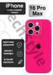 Чехол силиконовый с закрытой камерой Epic Premium Silicone Case Camera Protection without MagSafe для Apple iPhone 16 Pro Max (6.9) Bright Pink - изображение 1