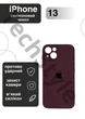 Чохол силіконовий з закритою камерою Epic Premium Silicone Case Camera Protection without MagSafe для Apple iPhone 13 (6.1) Plum - зображення 1