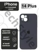 Чехол силиконовый с закрытой камерой Epic Premium Silicone Case Camera Protection without MagSafe для Apple iPhone 14 Plus (6.7) Charcoal Gray - изображение 1