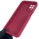 Чохол силіконовий Soft Touch з 3D принтом Майнкрафт для Samsung Galaxy M12 (SM-M127F) бордовий (Повний захист камери) - зображення 2
