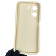 Чехол силиконовый Soft Touch с 3D принтом для Xiaomi Poco C65 молочный (Полная защита камеры) - изображение 5
