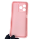 Чехол силиконовый Soft Touch с 3D принтом для Realme Note 50 розовый (Полная защита камеры) - изображение 3