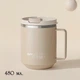 Термокружка с ручкой Office Cup 480 мл с герметичной крышкой, сделана из нержавеющей стали 304 - изображение 1