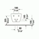 Біде підвісне Duravit Happy D.2 (2258151300) - изображение 5