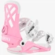 Женские крепления для сноуборда Union Rosa Pink розовые легкие крепы юнион универсальные для фристайла сноубордические M - изображение 1
