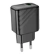 Зарядний пристрій Hoco CS21A 1USB QC 18W Black - изображение 3