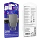 Зарядний пристрій Hoco CS25A 1USB-C/1USB PD/QC 20W Black - изображение 7