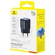 Зарядний пристрій Baseus PicoGo GaN 1C 45W Cosmic Black (P10176800123-00) - изображение 4