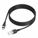 Зарядний кабель Hoco X109 Silicone Micro 2.4A 2m Black - изображение 3