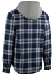 Сорочка з капюшоном чоловіча Trespass RANDIE MATOSBTR0058 M NAVY CHECK (5045279530808) - изображение 2
