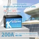 Аккумулятор Kepworth LiFePO4 12V 300Ah 3840W (литий железо фосфатный АКБ с BMS) - изображение 3
