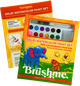 Розмальовки з сухими фарбами для дітей Brushme Тварини (PAINTS3) - зображення 1