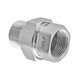 Згін американка Nolf NFC.511-50 - 2" прямий нікельований (NF3235) - изображение 1