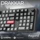 Клавиатура беспроводная GamePro Asgard Drakkar Keychron Super Red Switch Black (MK305BK) - изображение 6