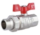 Кран кульовий "Американка" Thermo Alliance Forte 1" ВЗ прямий, метелик SF220W25 - зображення 1