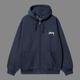 Світшот Stussy 7005 синього кольору, розмір S - зображення 1