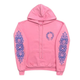 Худи Chrome Hearts 7020 розового цвета, размер S - изображение 1
