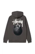 Толстовка Stussy 7003 коричневого цвета, размер M - изображение 2