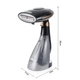 Ручной отпариватель для одежды RAF R.1330 1500W 288ml Black (3_07763) - изображение 4