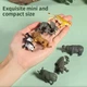 Набор игрушечных животных 12 шт. – фигурки диких животных для детей (лев, слон, тигр, жираф, зебра, панда и другие) - изображение 6