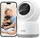 Внутренняя камера видеонаблюдения ieGeek SC1 Pro, разрешением 2K (3 МП), обзор на 360°, ночное видение, отслеживание движения, аудиосвязь, управление через приложение - изображение 1