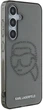 Etui Karl Lagerfeld Rhinestones Karl Head Logo do Samsung Galaxy S25 Black (3666339450090) - obraz 4