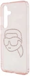 Панель Karl Lagerfeld Rhinestones Karl Head Logo для Samsung Galaxy S25 Pink (3666339450113) - зображення 5