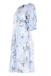 Жіноча сукня із зустрічною складкою LadyLike 42 Блакитний (ll2125115679366) - изображение 3