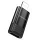 Адаптер BOROFONE BV18 iP male to Type-C female USB2.0 adapter чорний - изображение 6