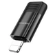 Адаптер BOROFONE BV18 iP male to Type-C female USB2.0 adapter чорний - изображение 7