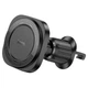 Автотримач Hoco H28 Rainbow ring magnetic car holder(air outlet) Чорний - зображення 3