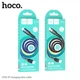 Кабель HOCO U110 charging data cable for Lightning/2,4A/1,2m чорний - зображення 4