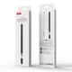 Стилус XO ST-09 Universal touch-sensitive Capacitor Pen(1 built-in spare tip) белый - изображение 2