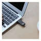 Флеш-накопичувач USB HOCO UD6 Intelligent U disk 128Gb матовий чорний - изображение 2