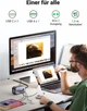 Сетевое зарядное устройство для UGREEN CD270 GaN DigiNest Pro 1*USB-A+3*USB-C 100W EU 1.8m (60167) - изображение 4