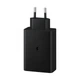 Зарядное устройство Samsung 65W USB-C PD EP-TA845XBE набор блок и кабель С - С черный - изображение 3