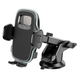 Кріплення для телефону HOCO H15 Fair push-type car holder (center console) чорний - зображення 1