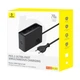 Зарядное устройство Baseus Digital Fast GaN Charger 240W 3C+U+DC (P10163901113-00) умное с APP - изображение 8