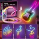 Світлодіодна Led стрічка RGB з пультом керування 5м лед стрічка SFK-11 підсвічування в кімнату від USB - зображення 9