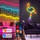 Світлодіодна Led стрічка RGB з пультом керування 5м лед стрічка SFK-11 підсвічування в кімнату від USB - зображення 10