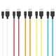Кабель HOCO X21 Plus Silicone Lightning 2,4A/1m. чорний&білий - зображення 5