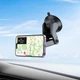 Автоутримувач BOROFONE BH97 NT Ice magnetic car holder (center console) чорний - зображення 5