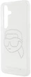 Панель Karl Lagerfeld Rhinestones Karl Head Logo для Samsung Galaxy S25 Transparent (3666339450137) - зображення 5