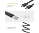 Кабель UGREEN ED015 HDMI Flat Cable 2m (70159) - изображение 2