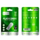 Флеш-накопичувач USB HOCO UD4 Intelligent high speed 128Gb сріблястий - изображение 4